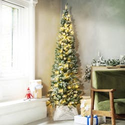 All Slim and Tall Artificial Christmas Trees by Christmas Tree World